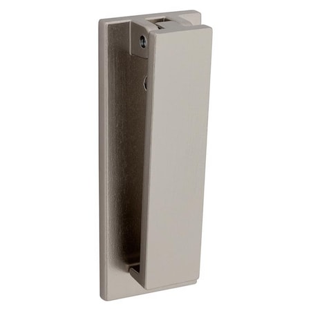 National Hardware National Hardware Reed 4.75 in. L Satin Nickel Aluminum Door Knocker N336-704